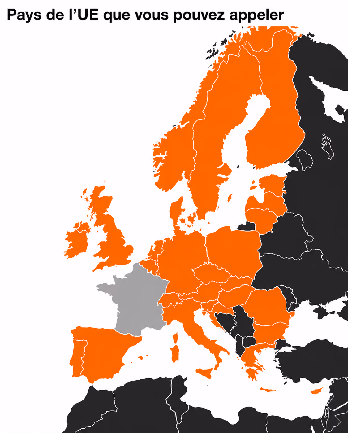 Carte de l'Europe